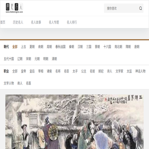 历史名人
