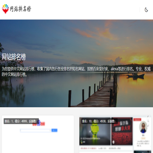 网站排名榜