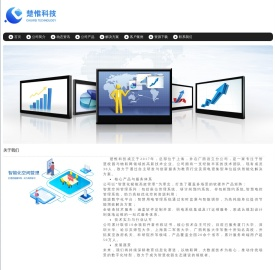 楚惟科技宣传网站