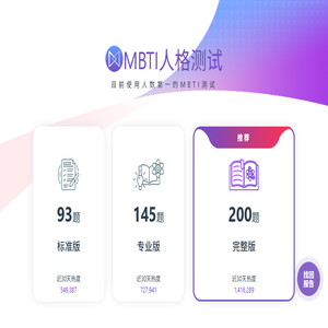 MBTI人格测试