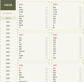 中医字典