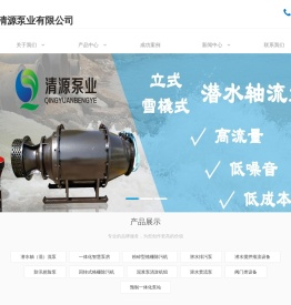 大口径潜水轴流泵