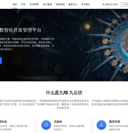九云坊·数智化开发平台