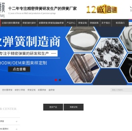 泛塞封弹簧定做