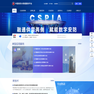 中国安防大数据服务平台