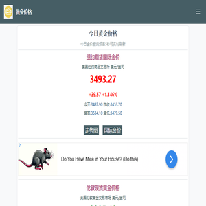 黄金价格