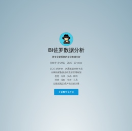 BI佐罗数据分析
