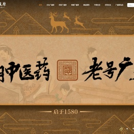 国潮中医药,老号广盛原,行广