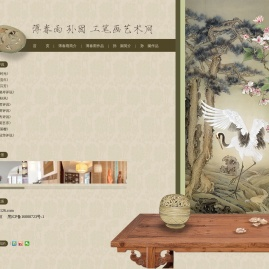 薄春雨孙囡工笔画艺术网