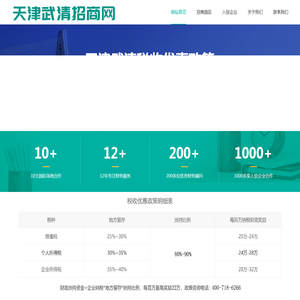 2023年天津武清税收政策