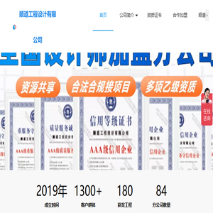 建筑设计资质加盟