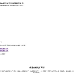 招远金都选矿药剂有限责任公司