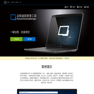 远程桌面管理工具,VPS批量管理软件,远程桌面群控,服务器批量管理,RemoteDesktopManager