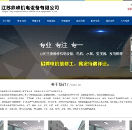 专业高压,直流,大型电机维修