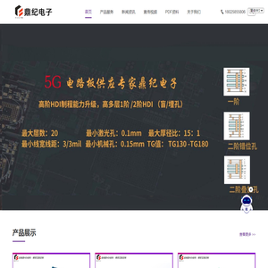 鼎纪电子｜高多层HDI线路板厂家｜快速打样·批量生产·任意层互联