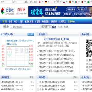 白板纸产业网
