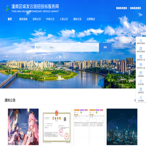 潼南区城发云链招投标服务网