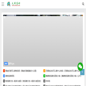 大件百科