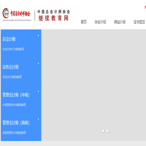 中国总会计师协会继续教育网