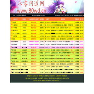 八零问道私服网,找新开问道SF就上八零问道发布网,问道私服最新网站,有问道手游私服,问道无限元宝版,问道私服仿官版,问道私服变态版,问道私服开服表,问道端游私服