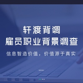 背景调查