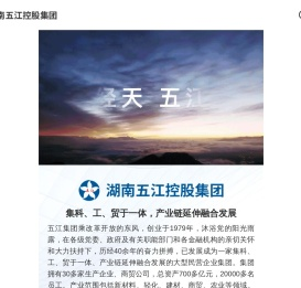 湖南五江控股集团有限公司
