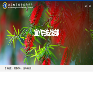 海南经贸职业技术学院宣传统战部