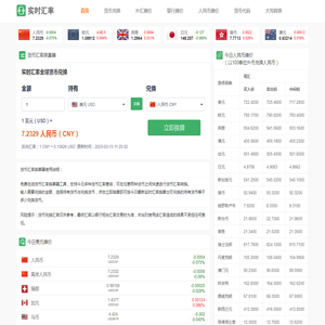 实时汇率计算器_汇率换算器_ 汇率历史价格走势图 - 实时汇率网