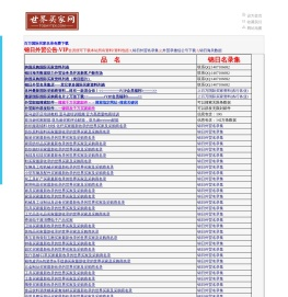 锦日外贸名录集