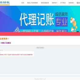 海南财税公司