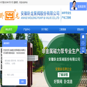 安徽卧龙泵阀股份有限公司