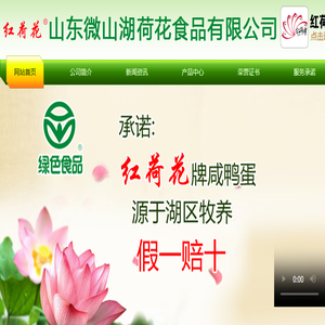 微山湖红荷花咸鸭蛋