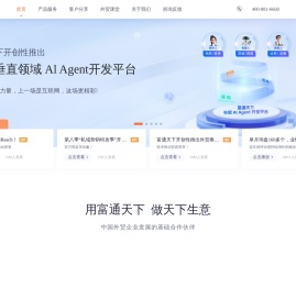富通天下外贸独立站