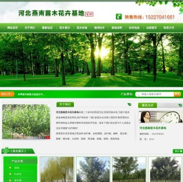 河北满城燕南苗木基地