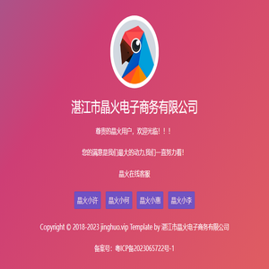 湛江市晶火电子商务有限公司