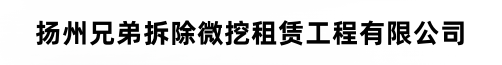 扬州兄弟拆除微挖租赁工程有限公司
